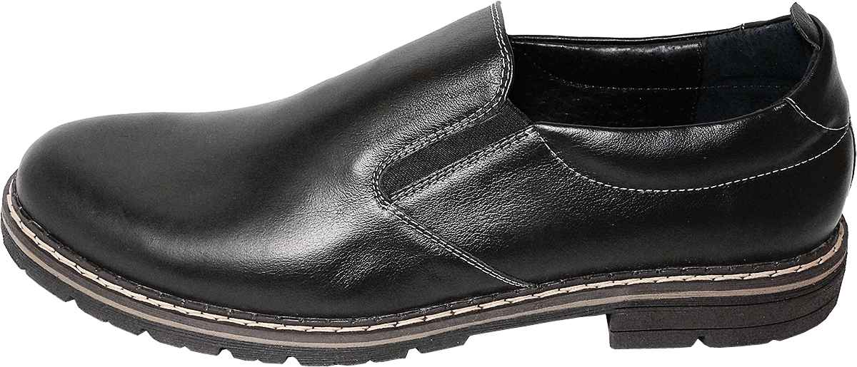 Обувь MOOSE SHOES Max 70 К1 черн. комфорты,полуботинки больших размеров