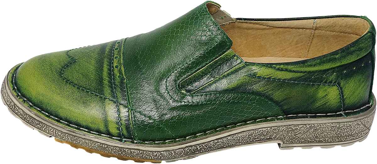 Обувь Kacper 1-1716-617-508-617-313 зел. туфли,полуботинки питон