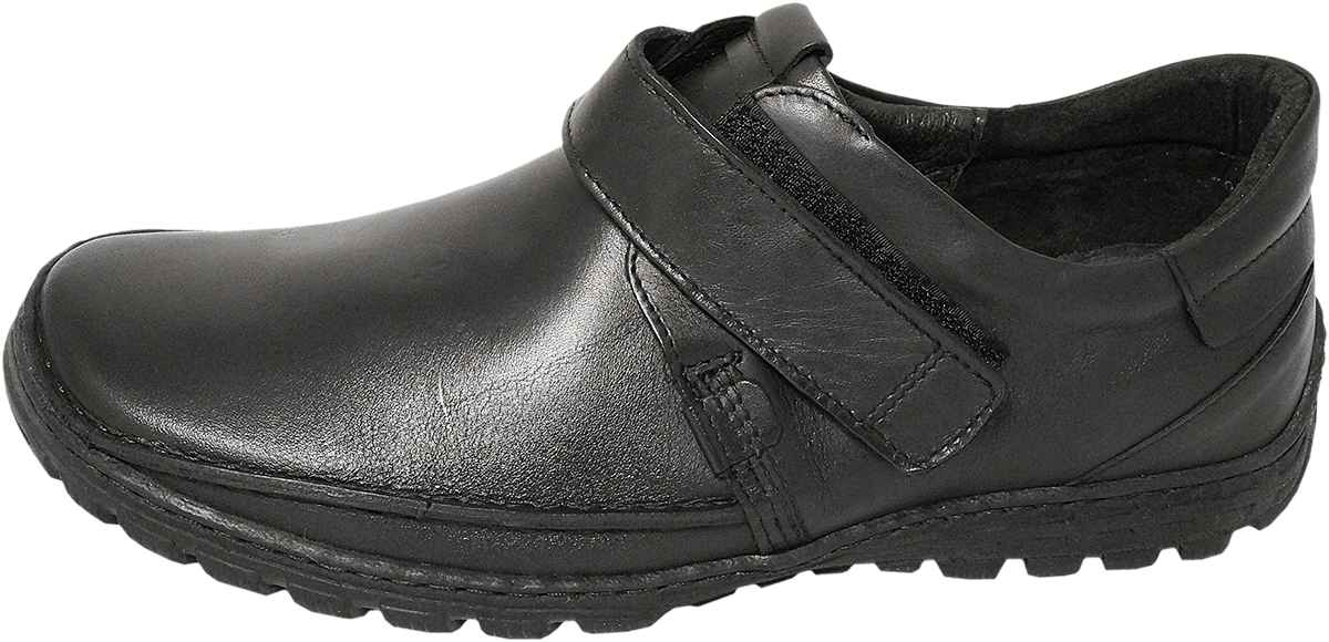 Обувь Kacper 1-0697-401 черн. комфорты больших размеров