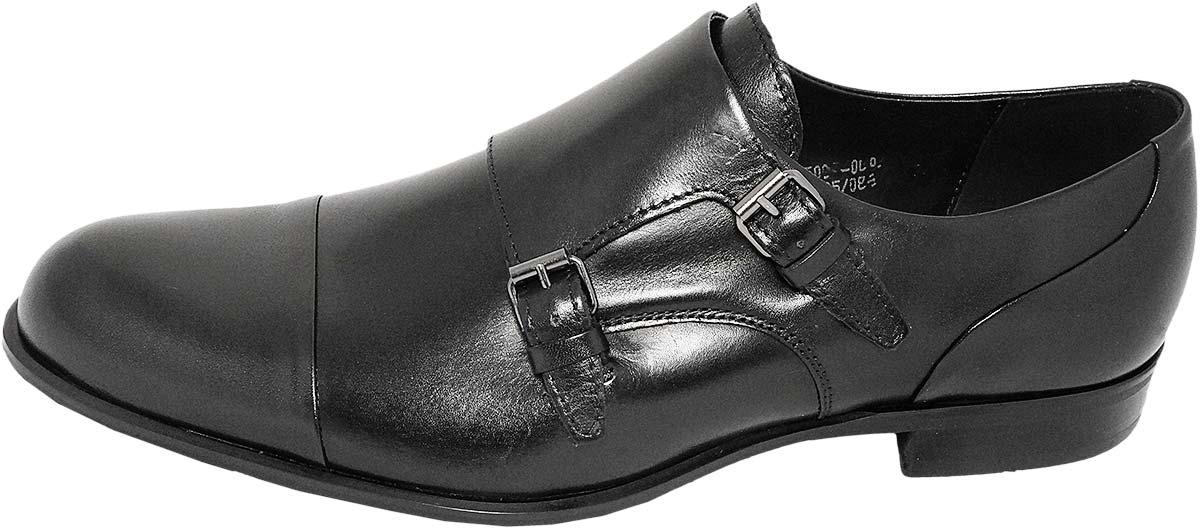 Обувь Conhpol 5099-0800 черн. туфли больших размеров