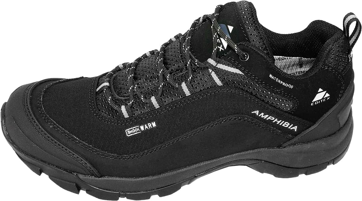 Обувь Editex W681-01N чёрн. полуботинки,ботинки,кроссовки