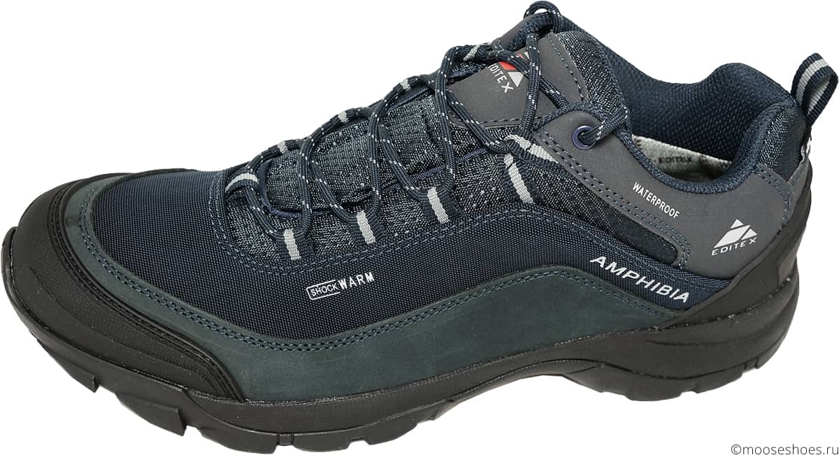 Обувь Editex W681-02N Amphibia син. кроссовки, полуботинки