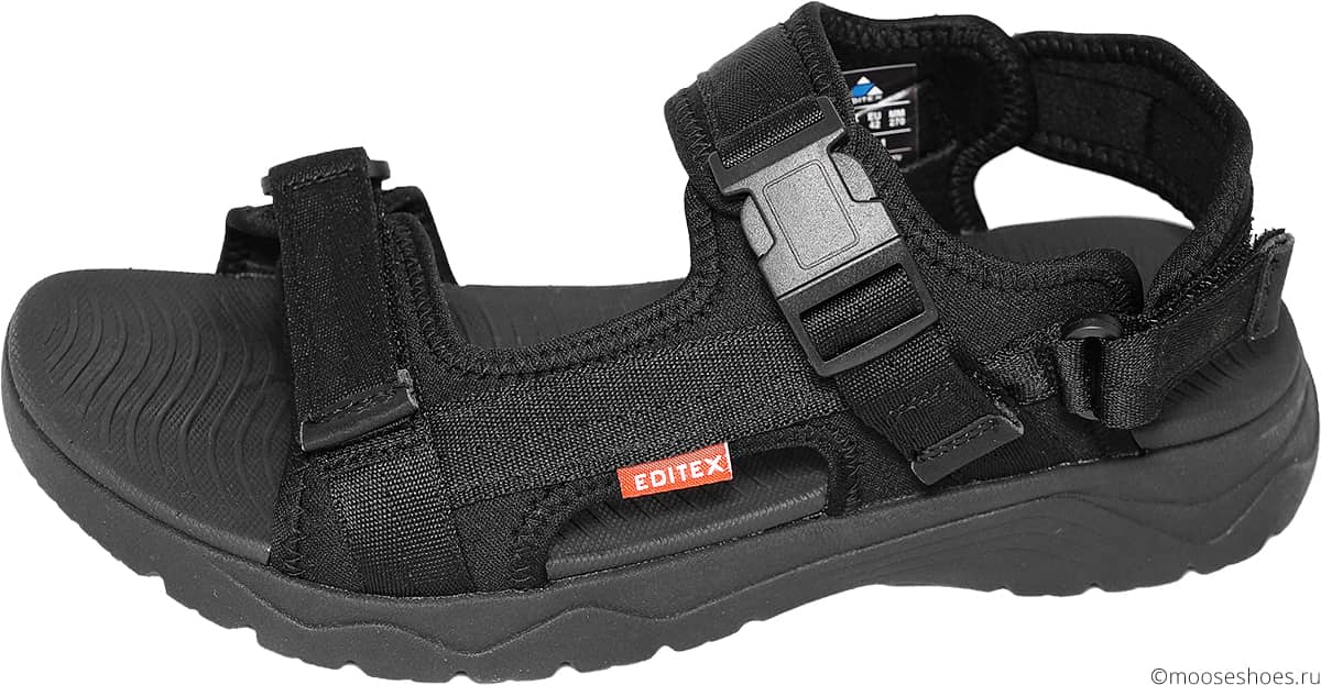 Обувь Editex S2205-1 черн. сандалии